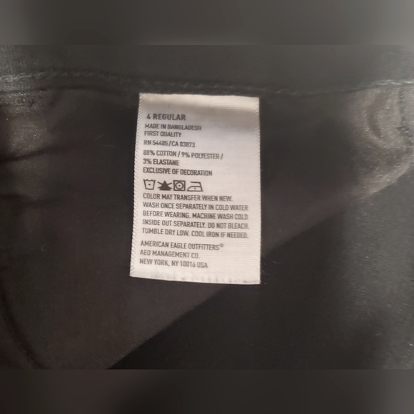 American Eagle | Ne(x)t Level Jegging | Black | 4 Regular - Picture 4 of 8